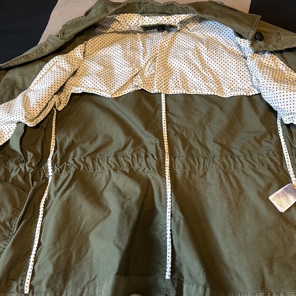 Banana Republic light fall olive utility jacket - Picture 7 of 8